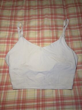 Athleta White Bralette with Pads Removed